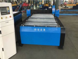 Plaque de la machine 10mm de commande numérique par ordinateur de découpage de plasma de la Chine Huayuan 100A