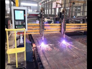Système de commande numérique par ordinateur de Hypertherm de chaîne de production de poutre en double T de découpeuse de plasma de commande numérique par ordinateur de portique d'entraînement