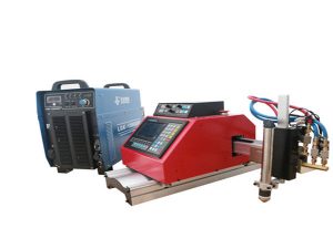 découpeuse de plasma de commande numérique par ordinateur portable de haute qualité petite pour la tôle d'acier galvanisée